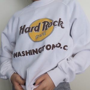 HARD ROCK CAFE  washington dc crewneck